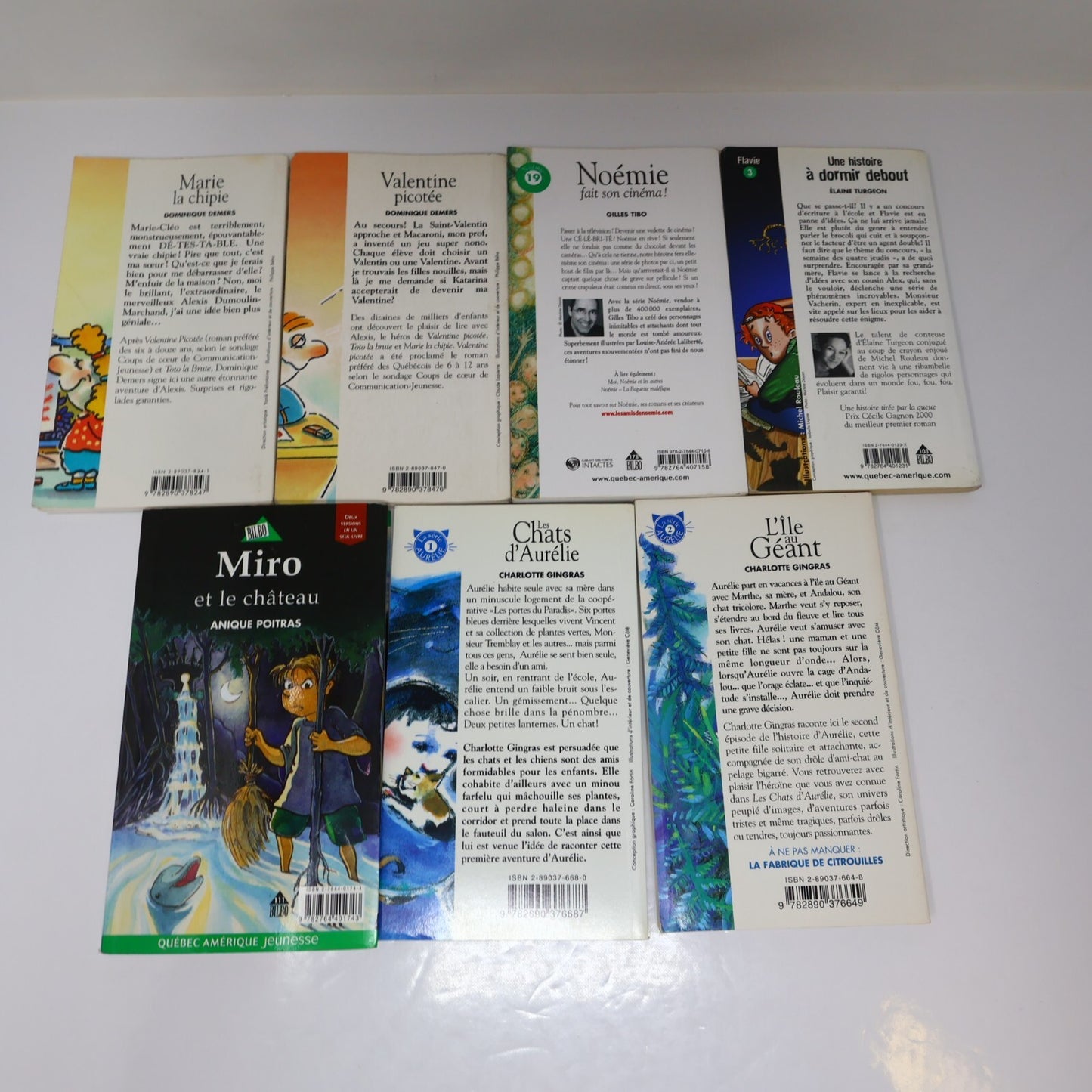 Bilbo Lot 20 Livres Momo de Sinro/Marie Quatdoigts/Abel et Léo/Valentine Picotée