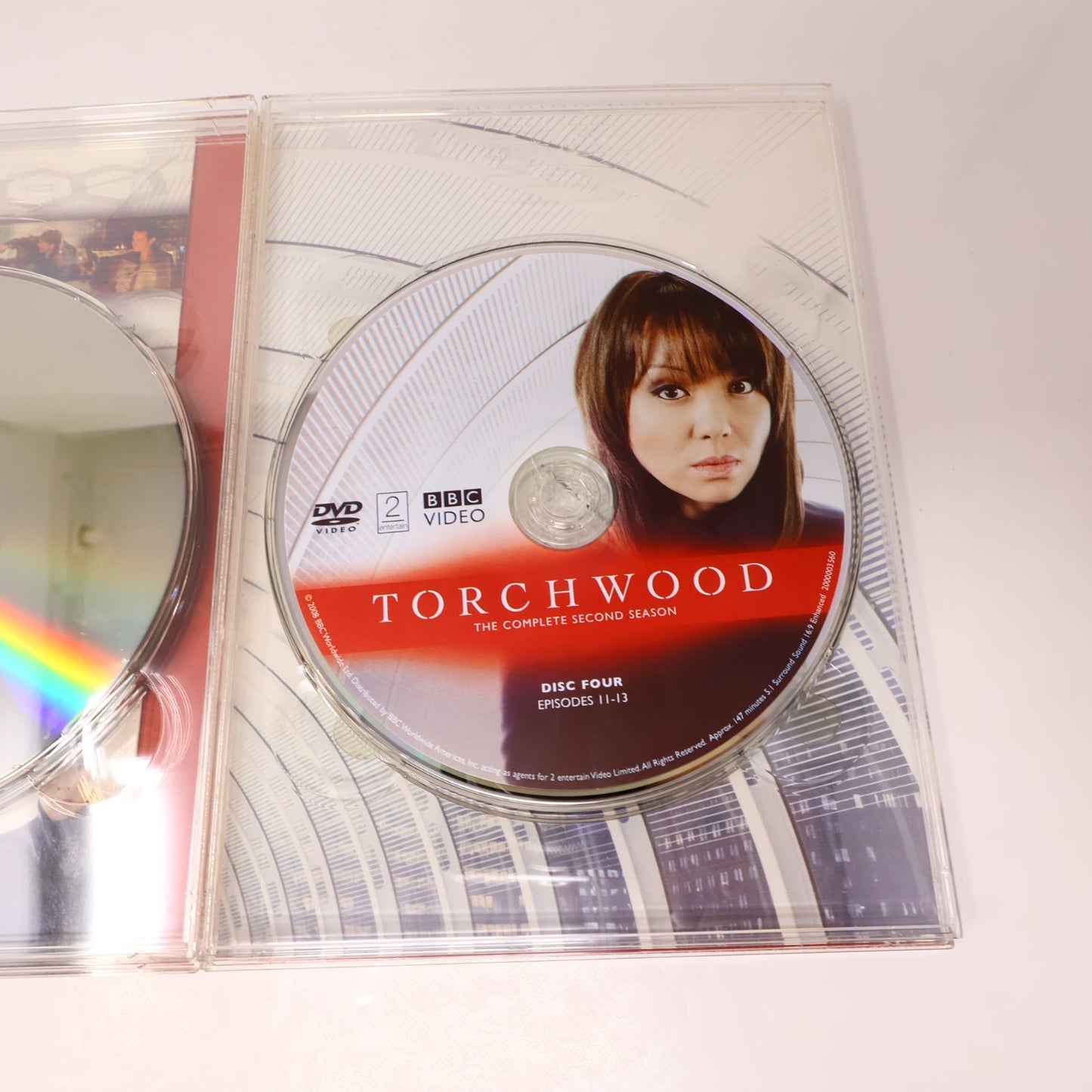Torchwood Second Season #2 DVD NTSC BBC James Masters/Freema Agyeman Tested
