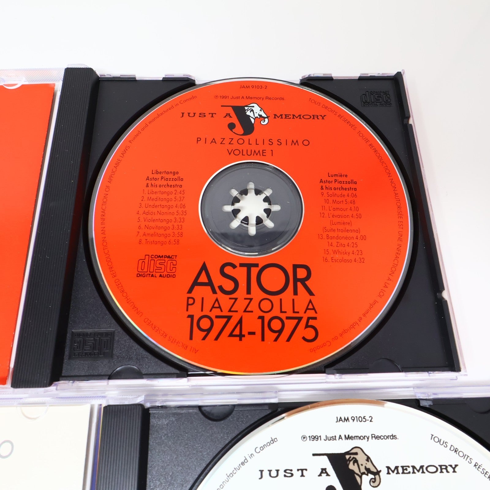 Astor Piazzolla 5 CDs Lot The Last Masterpieces/Piazzollissimo 1974-1983 Latin