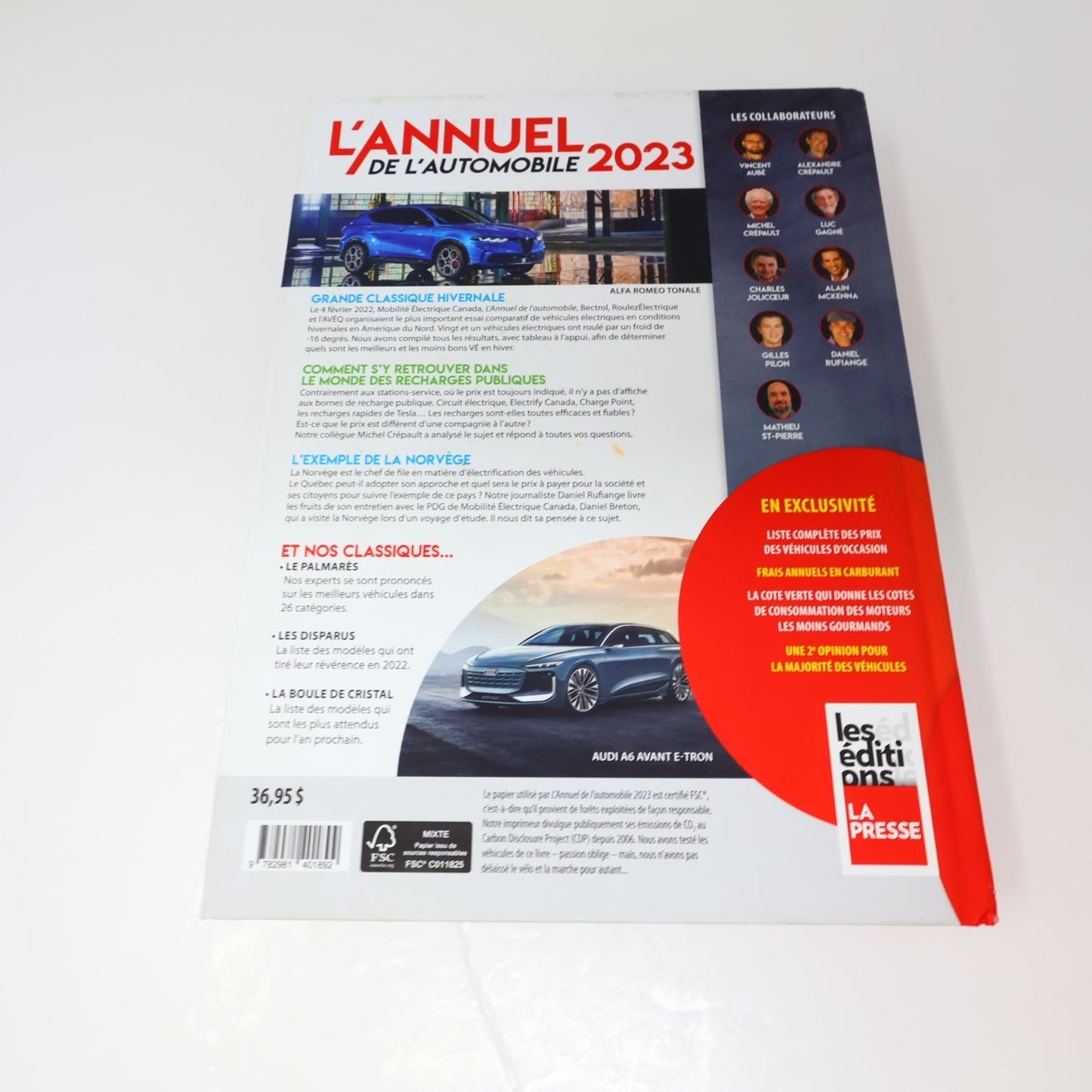 L'Annuel de l'Automobile & Le Guide de L'Auto 2023 Lot 2 Livres Voitures Chars