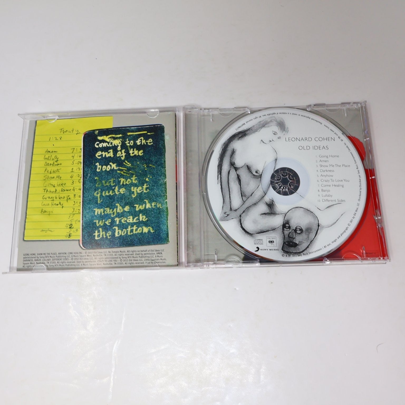 Leonard Cohen 4 CD Lot Old Ideas/Ten New Songs/Can't Forget/Popular Problems