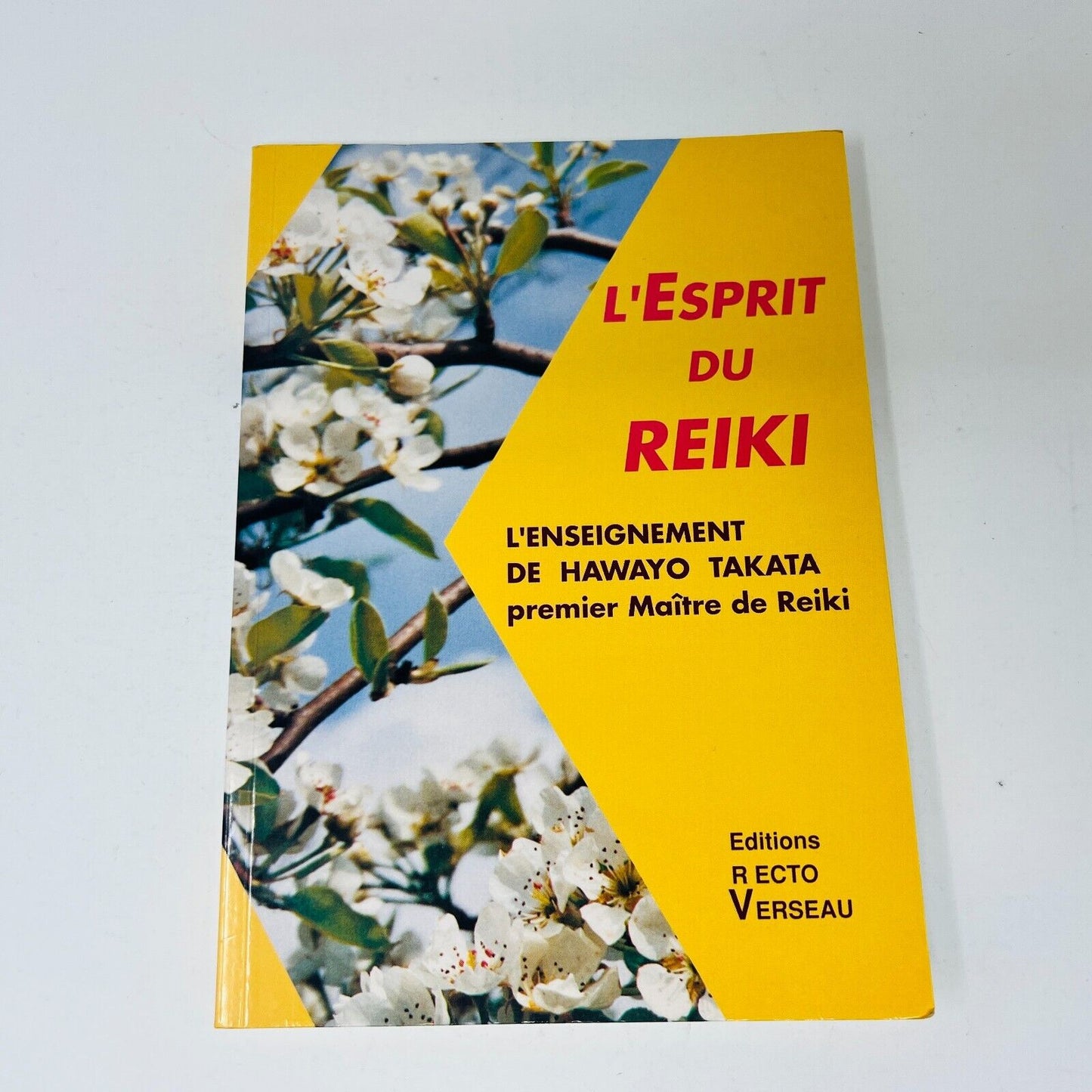 1993 L'Esprit Du Reiki L'Enseignement de Hawayo Takata Fran Brown Recto-Verseau
