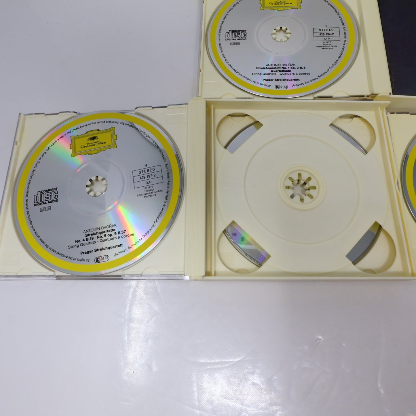 Antonín Dvořák The String Quartets/Die Streichquartette Boxset CD 429 193-2