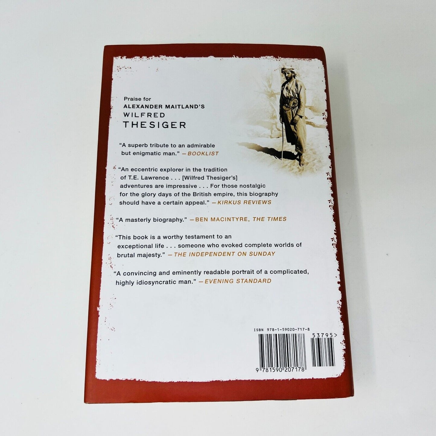 2006 Wilfred Thesiger The Life of the Great Explorer by Alexander Maitland HC DJ