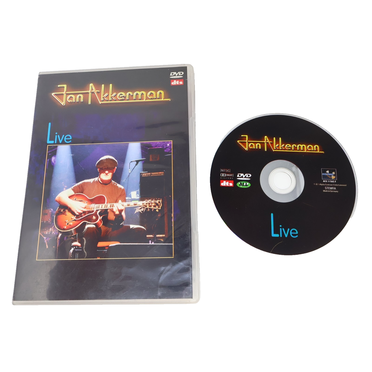 Jan Akkerman Live DVD NTSC Tested Streetwalker/My Pleasure/Tommy/Central Station