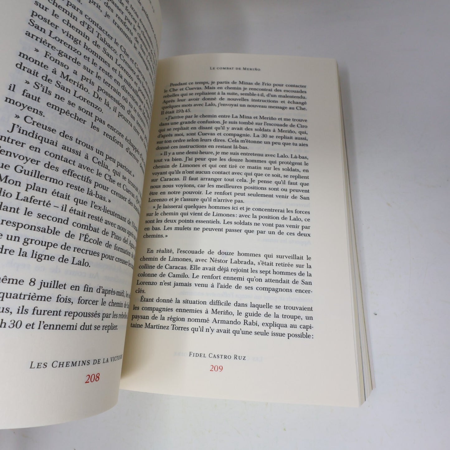 2012 Les Chemins de la Victoire Fidel Castro Biographie Politique Michel Lafon