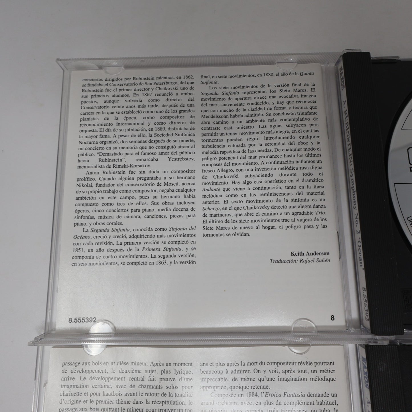 Anton Rubinstein Symphonies 2-3 Ocean/Eroica Fantasia/Piano Concertos 3 CD Lot