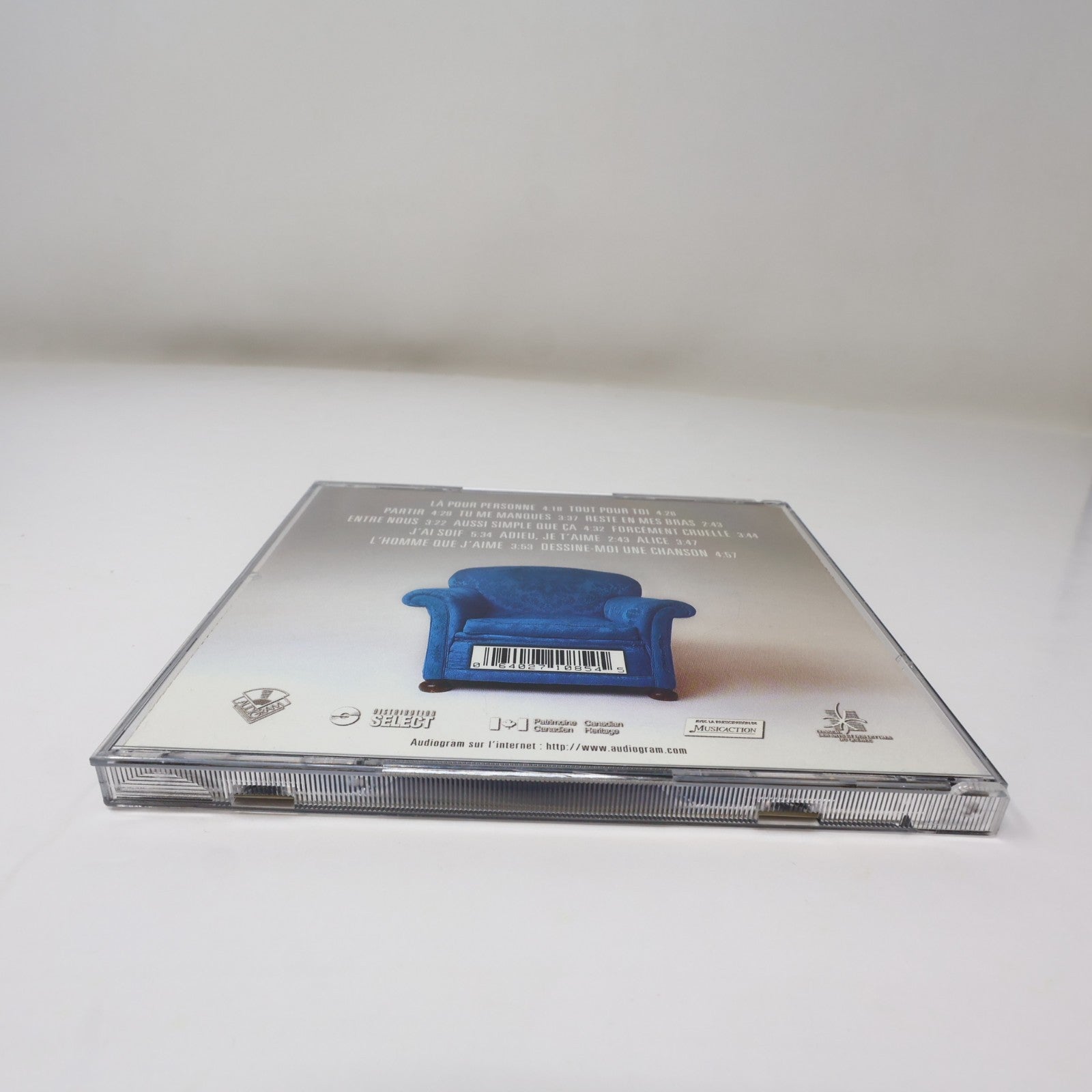 Sixième Sens Geneviève Paris CD Audiogram 1995 Français 1990S Music Chanson