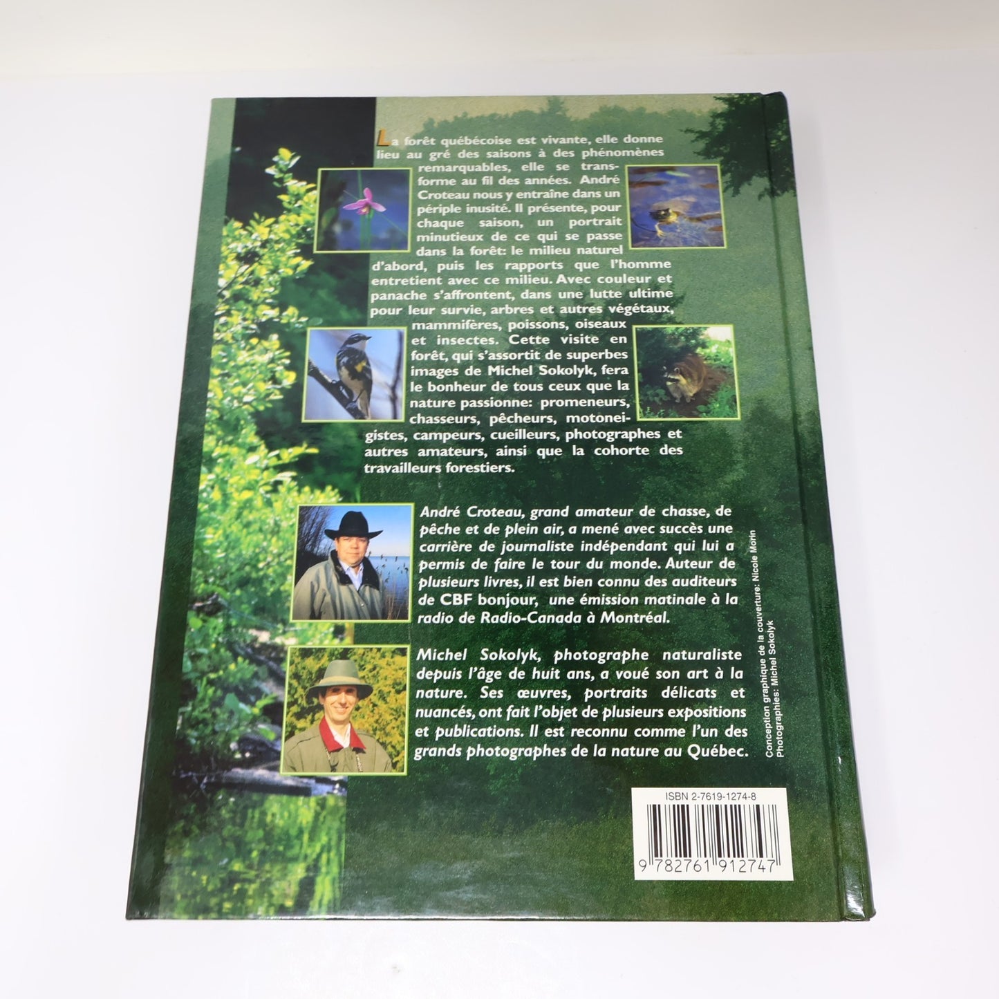 Guide de la Forêt Québécoise André Croteau De L'homme 1996 HC Arbres Nature 90s
