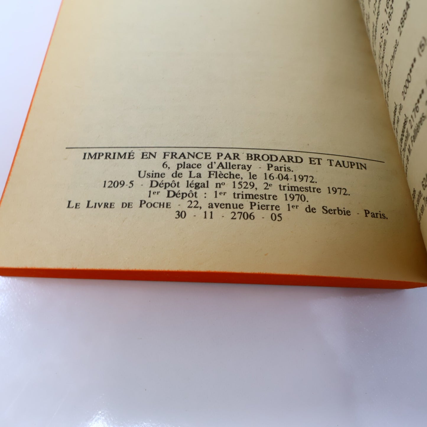 La Planète des Singes Pierre Boulle Poche 1972 Couverture du Film Dystopie Livre