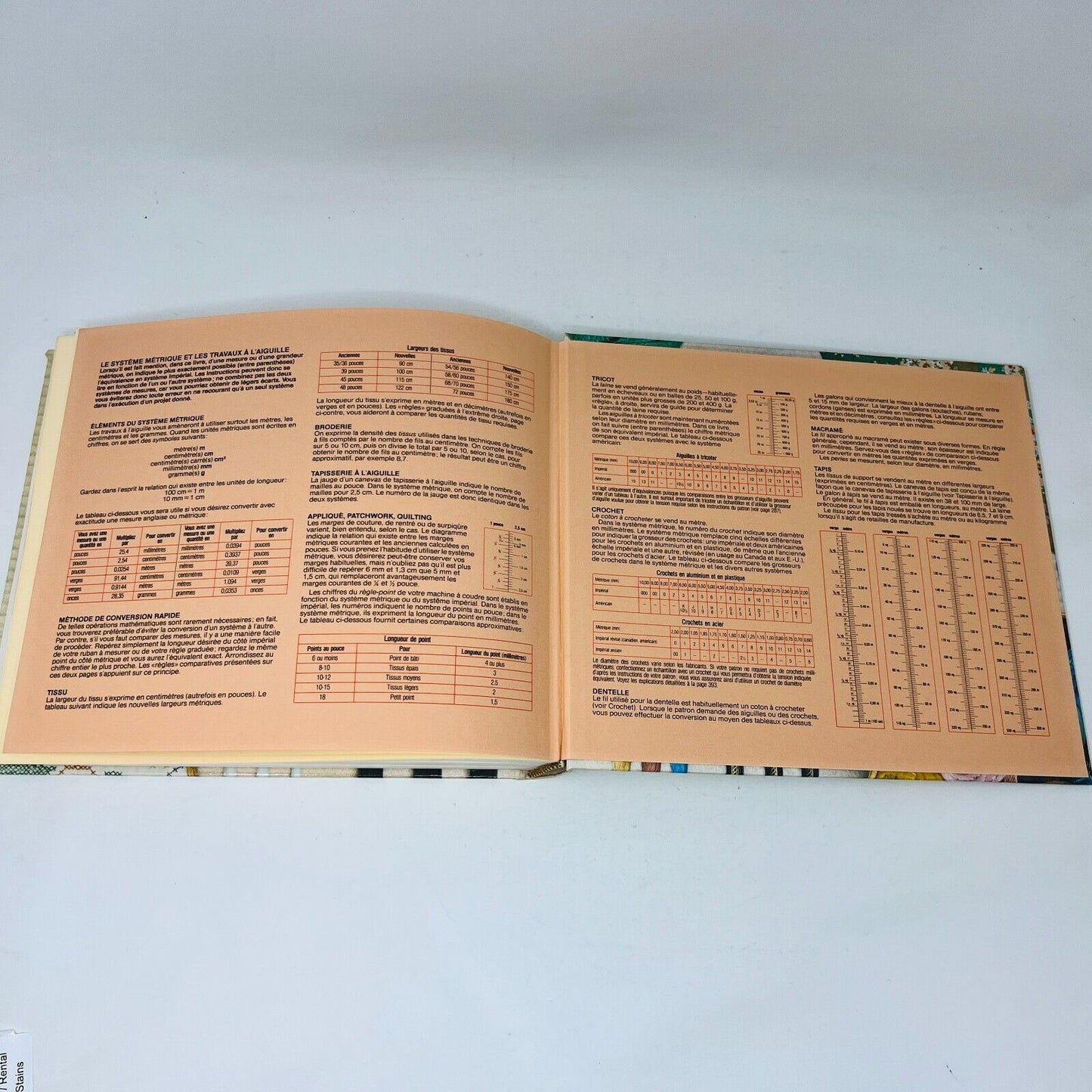 1981 Guide Complet des Travaux à l'Aiguille Couture Sélection du Reader's Digest