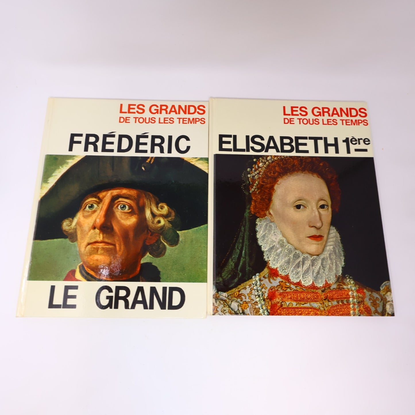 Les Grands de Tous les Temps Lot 19 Livres Français French Dargaud Histoire HC