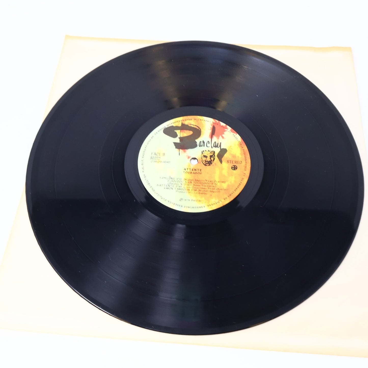 Rock/Pop/Folk/Funk Québécois 70s Lot 8 Disques Toubabou/Julien/Barde/Connivence