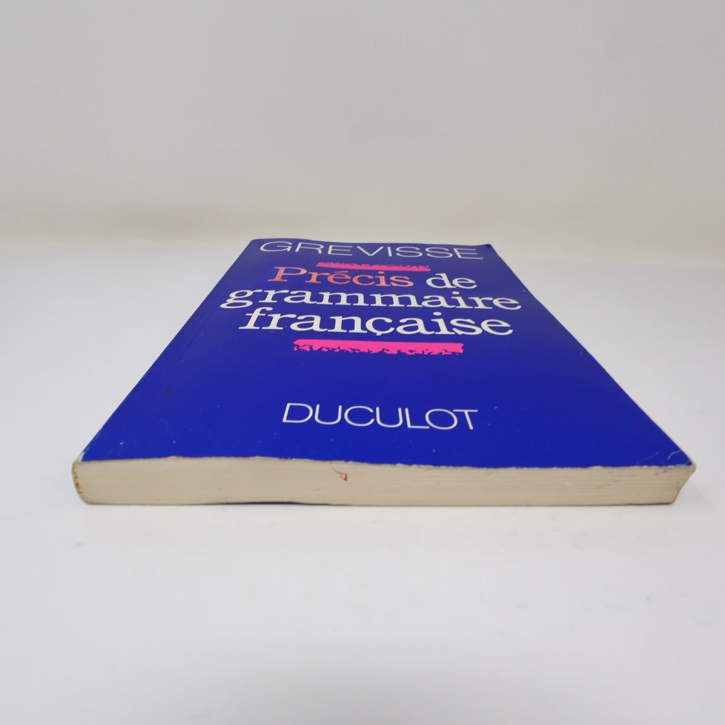 Précis de Grammaire Française Maurice Grevisse Duculot 1987 PB French Éducation