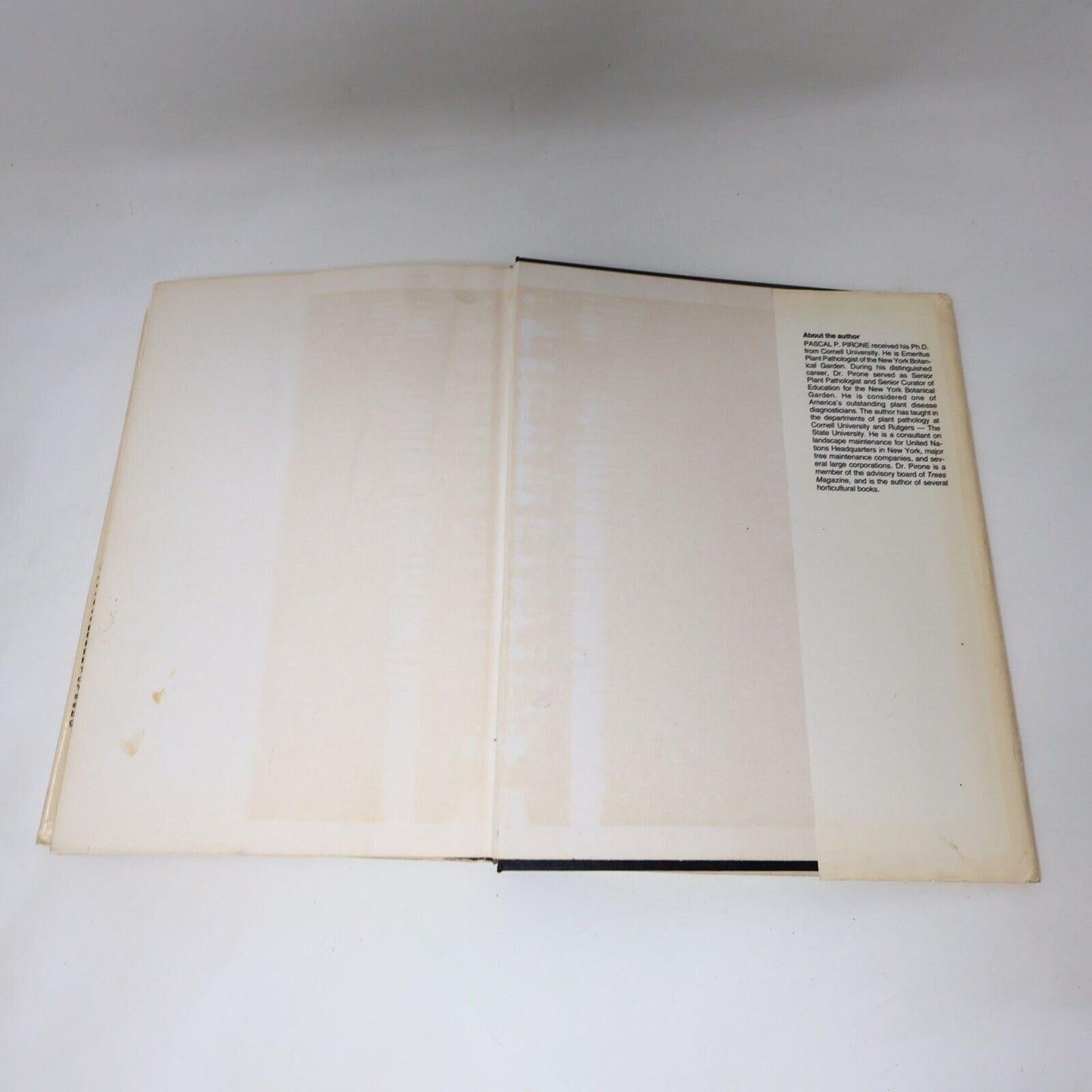 1978 Diseases and Pests of Ornamental Plants by Pascal P. Pirone 6th Print HC