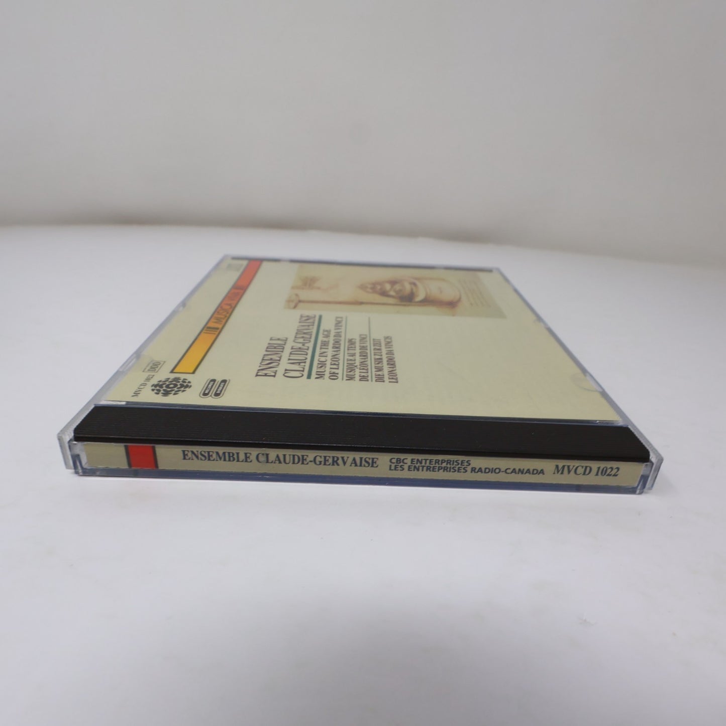 Ensemble Claude-Gervaise CD Music In The Age Of Leonardo Da Vinci Musica Viva
