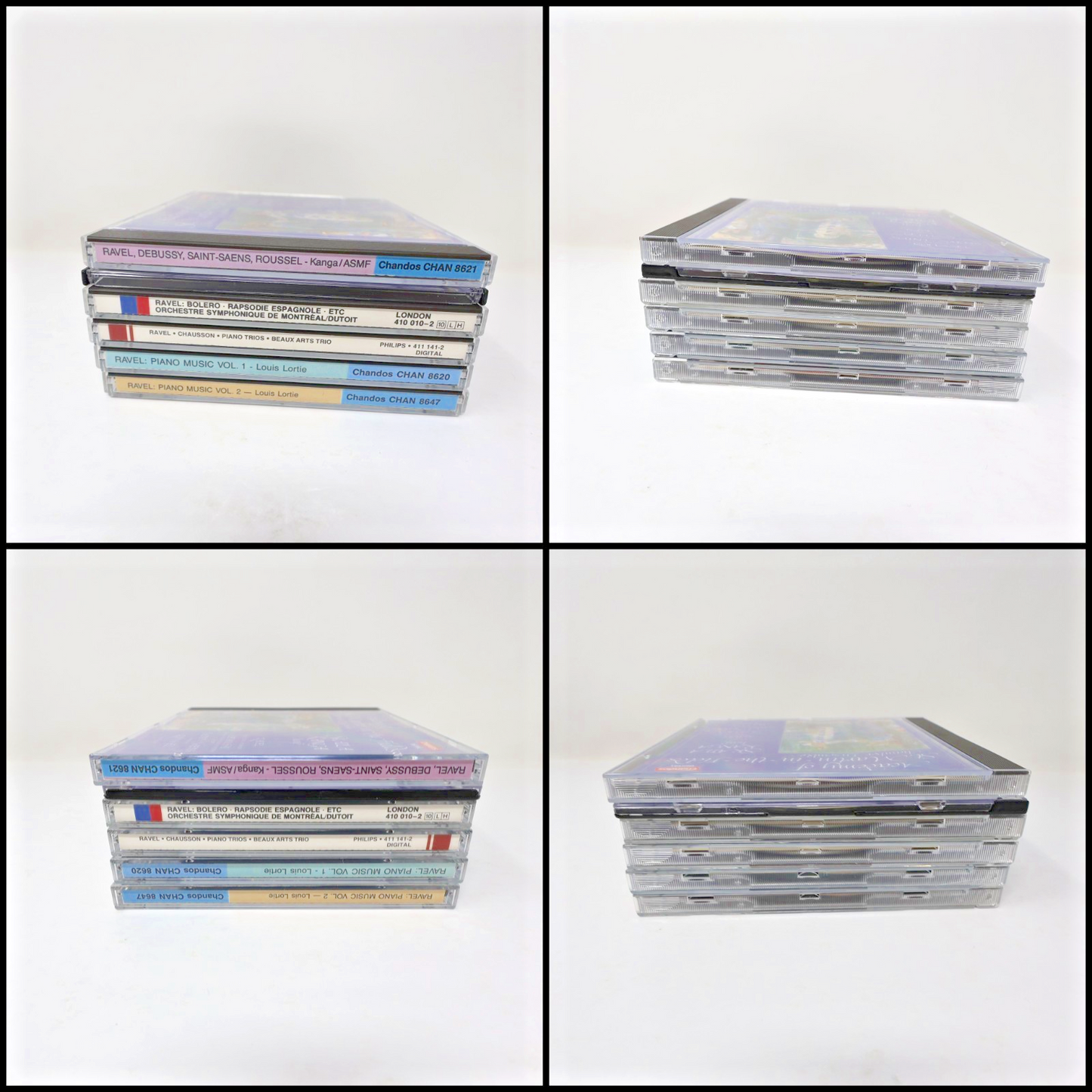 Ravel 6 CD Lot Louis Lortie/Charles Dutoit/André Prévin Piano Music #1-2/Bolero