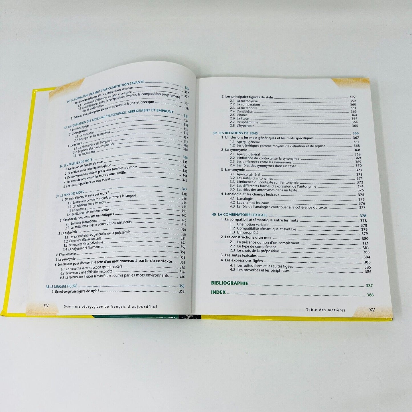 1999 Grammaire Pédagogique du Français d'Aujourd'hui Graficor Langue Référence