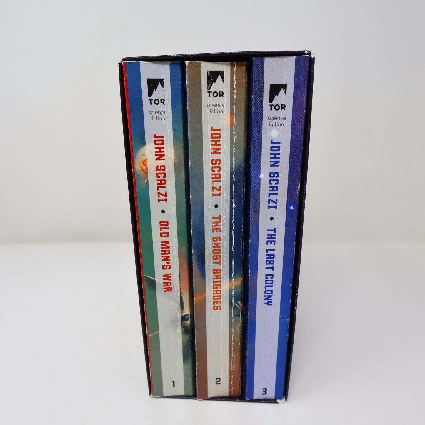 Old Man's War Box Set Ghost Brigades/Last Colony John Scalzi Tor 2014 Book 2010s