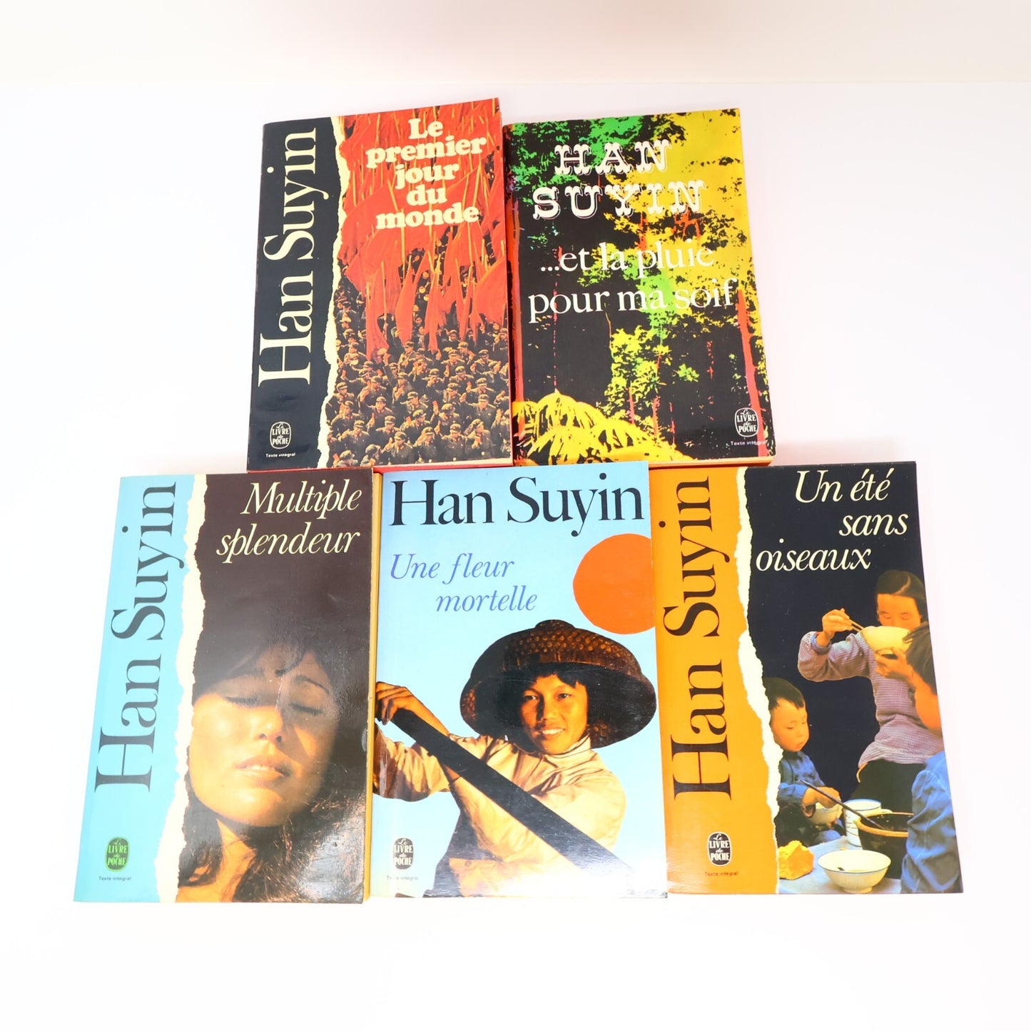 Han Suyin Lot 10 Livres Déluge du Matin/L'Arbre Blessé/Moisson du Phénix Romance