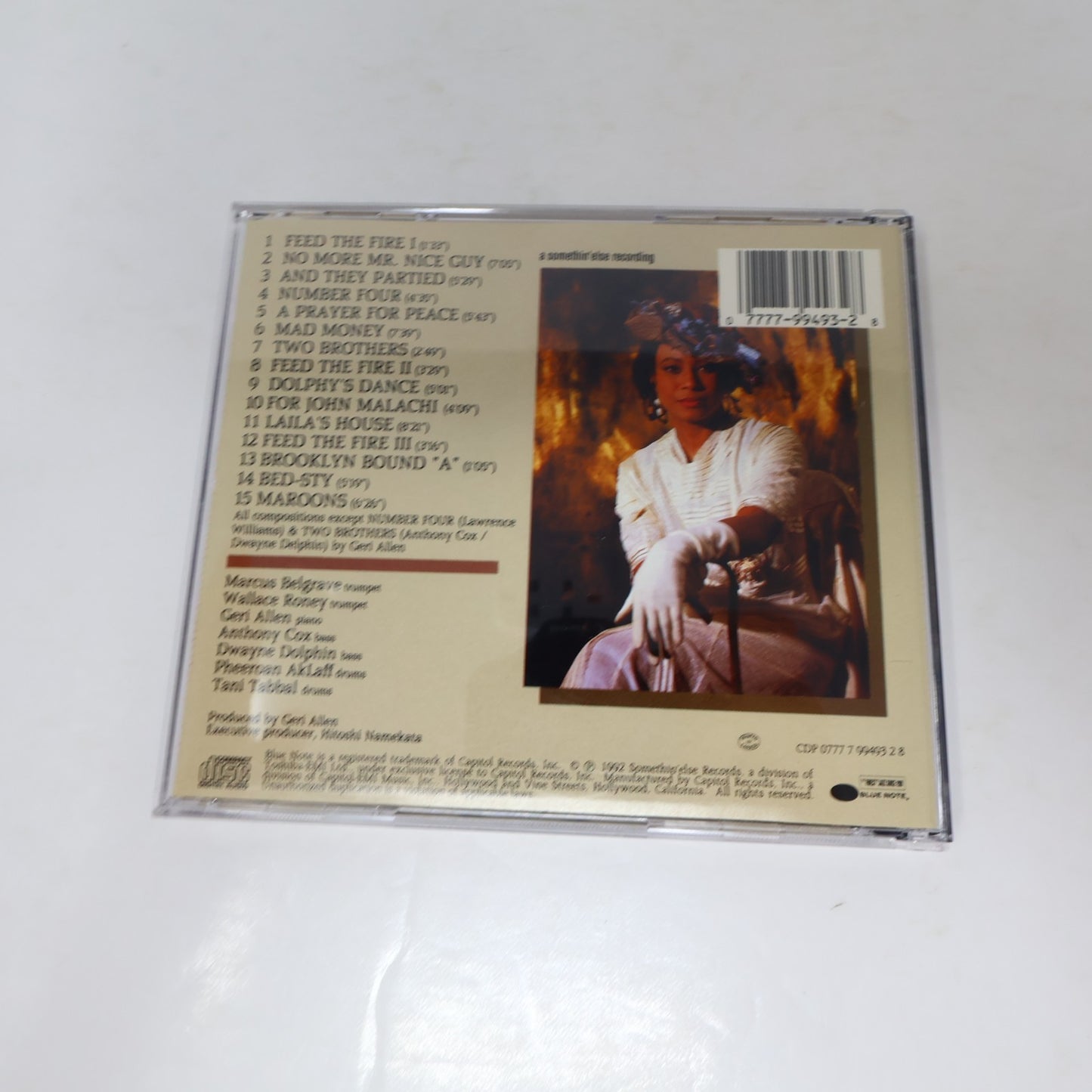 Geri Allen Maroons CD Blue Note No More Mr. Nice Guy/And They Partied/Mad Money