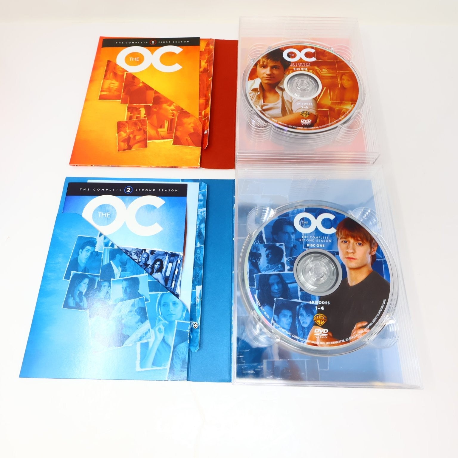 The OC 4 DVD Lot Complete Serie Seasons 1-4 Drama Kelly Rowan Adam Brody NTSC