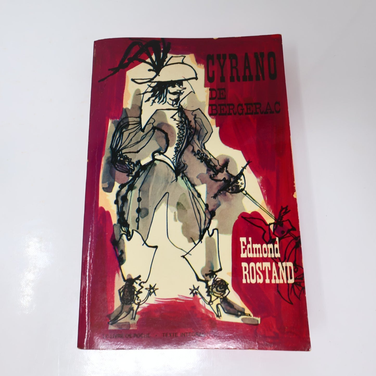 Edmond Rostand Lot 2 Livres Poche Cyrano de Bergerac/L'Aiglon Théâtre France 60s