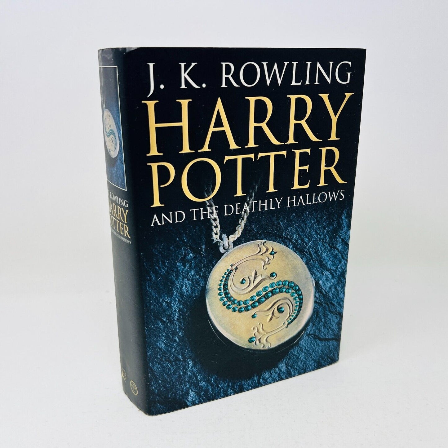 Harry Potter and the Deathly Hallows JK. Rowling Raincoast Black Cover 1st Print