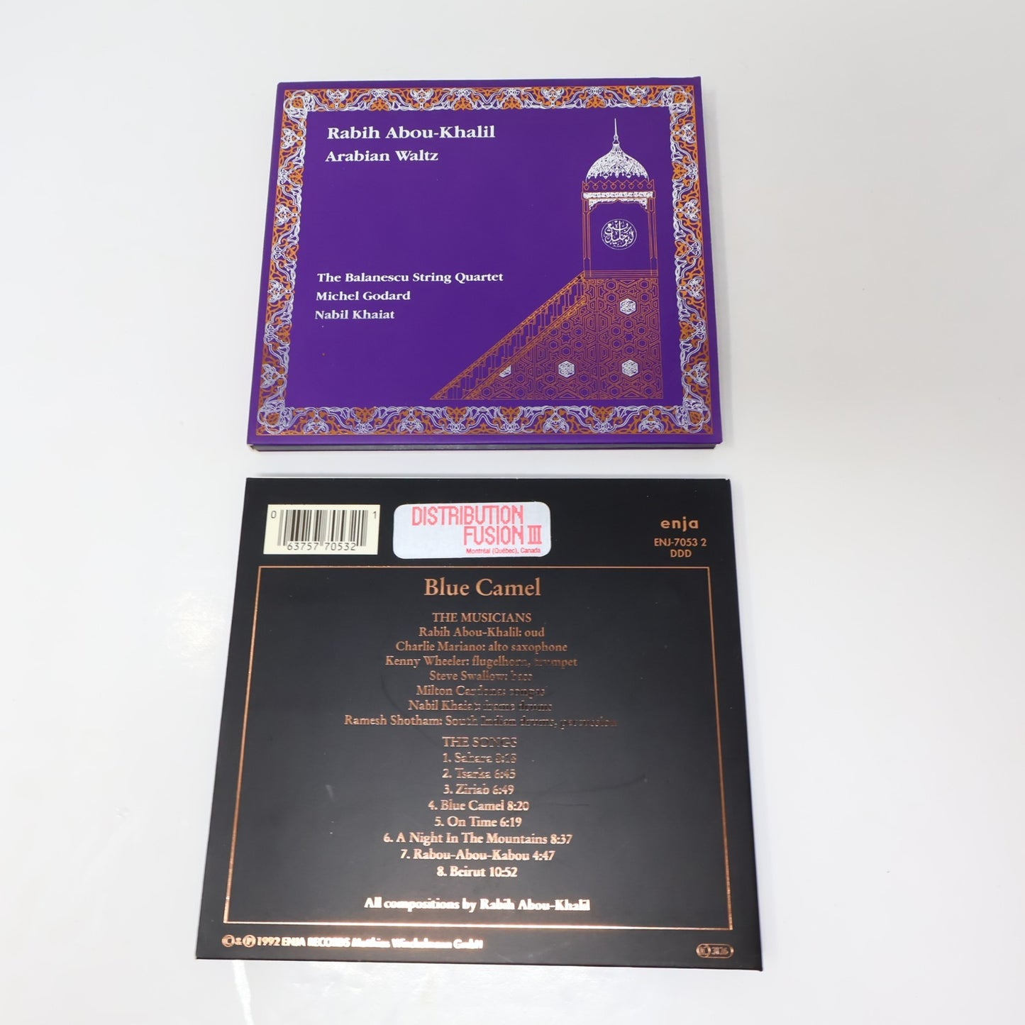 Rabih Abou-Khalil 3 CD Lot Enja Arabian Waltz/Blue Camel/The Sultan's Picnic