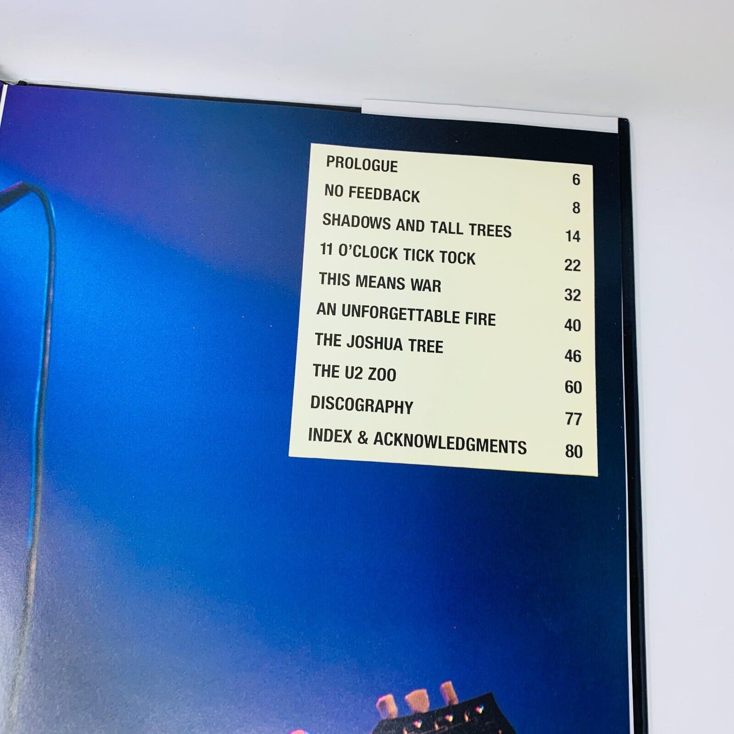 1993 U2 Bison Books Hardcover DJ Jackie Shirley Band Group Show Pictures Story