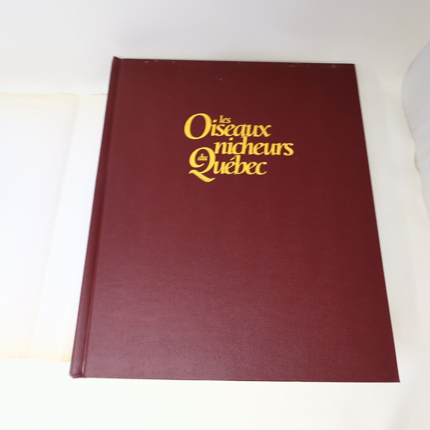 1996 Les Oiseaux Nicheurs du Québec Jean Gauthier Yves Aubry Atlas Nature Livre