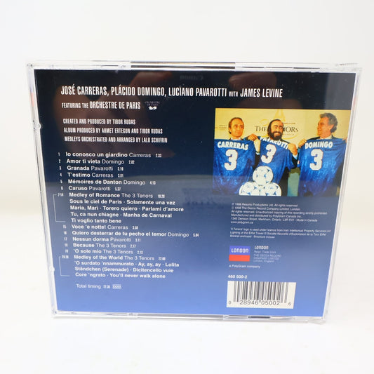Carreras Domingo Pavarotti The 3 Tenors Paris 1998 CD London Classical