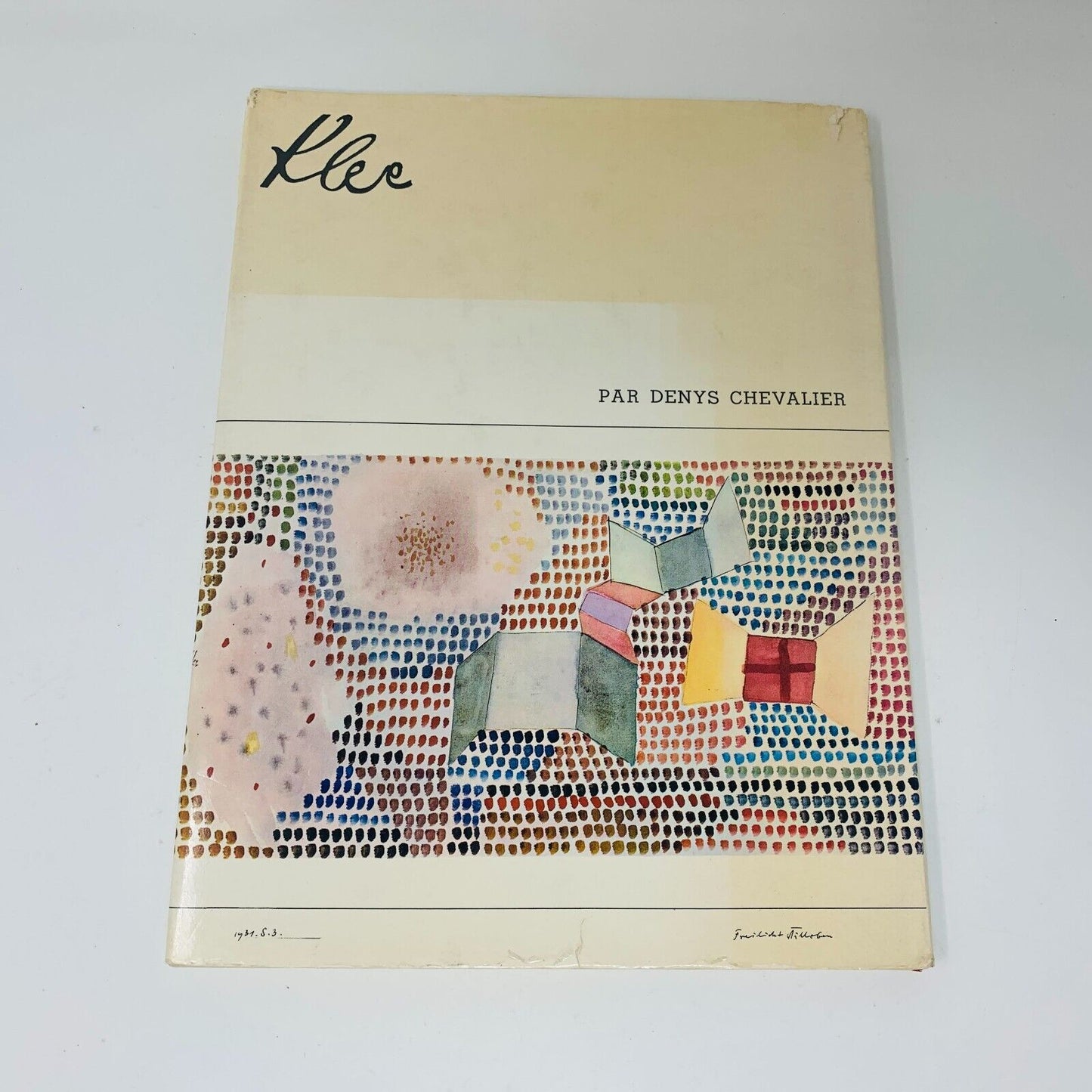 1971 Paul Klee par Denys Chevalier Flammarion Français/French Art Peinture HC DJ