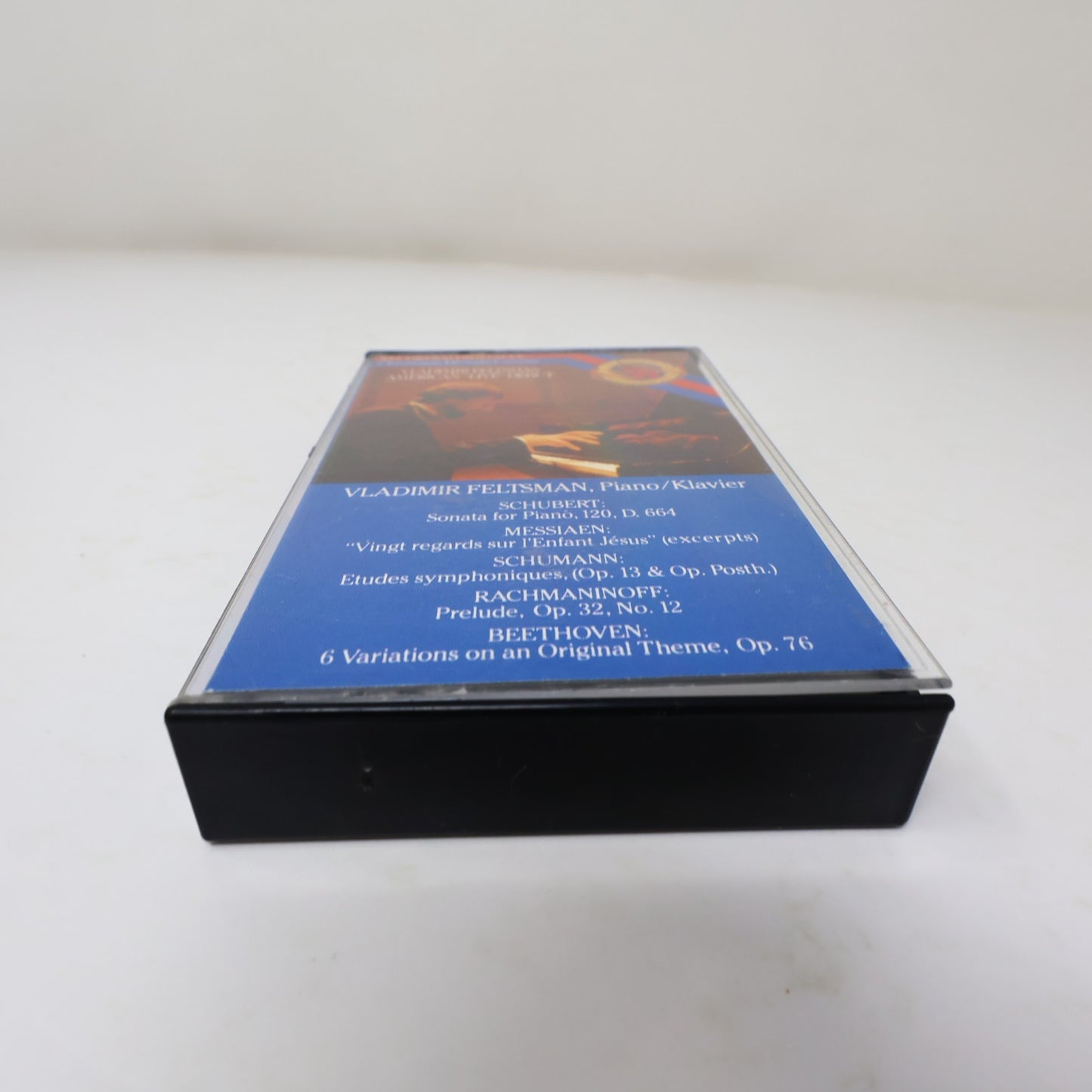 Vladimir Feltsman American "Live" Debut Cassette Piano/Klavier CBS 1988 40-44589