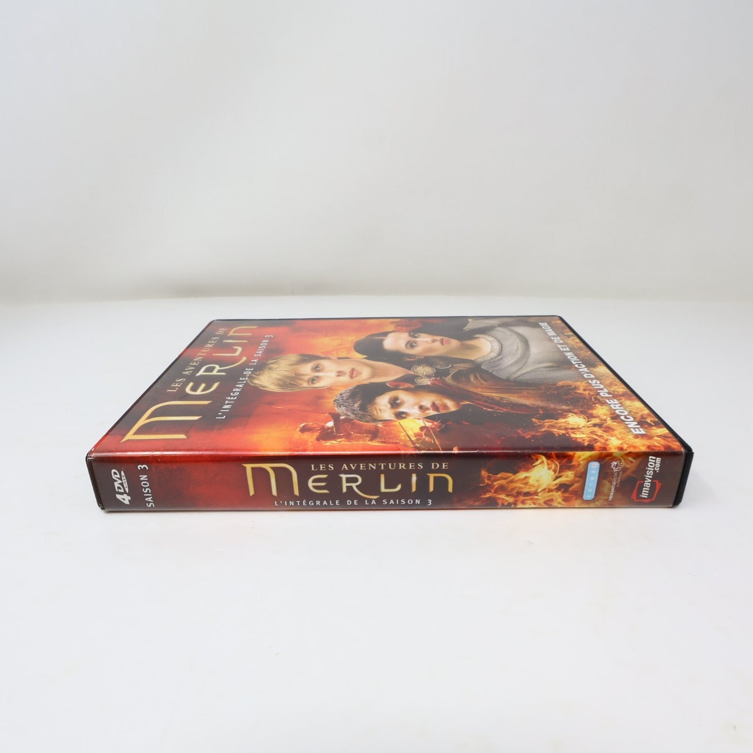 Les Aventures de Merlin Saison 3 DVD Français 2012 Colin Morgan NTSC 4 Disques