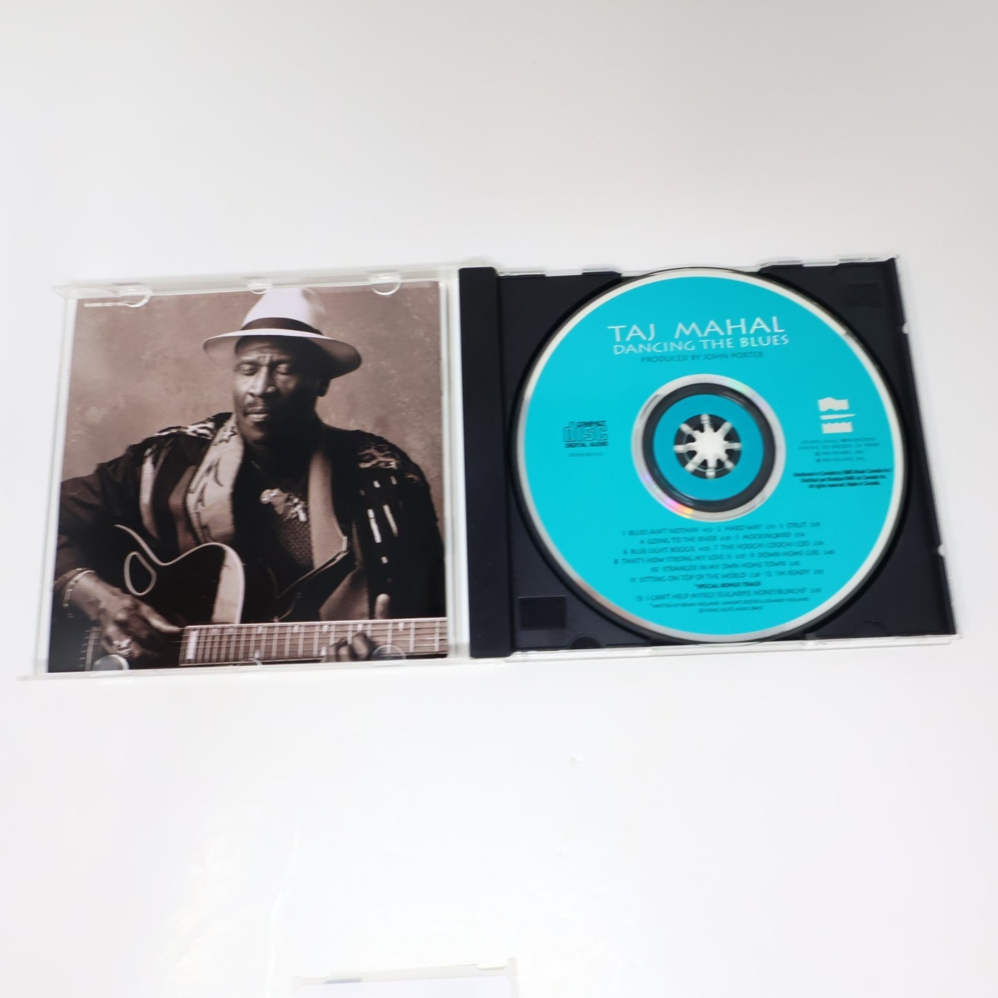 Taj Mahal Dancing The Blues CD Hard Way/Strut 1993 Private Music 01005-82112-2