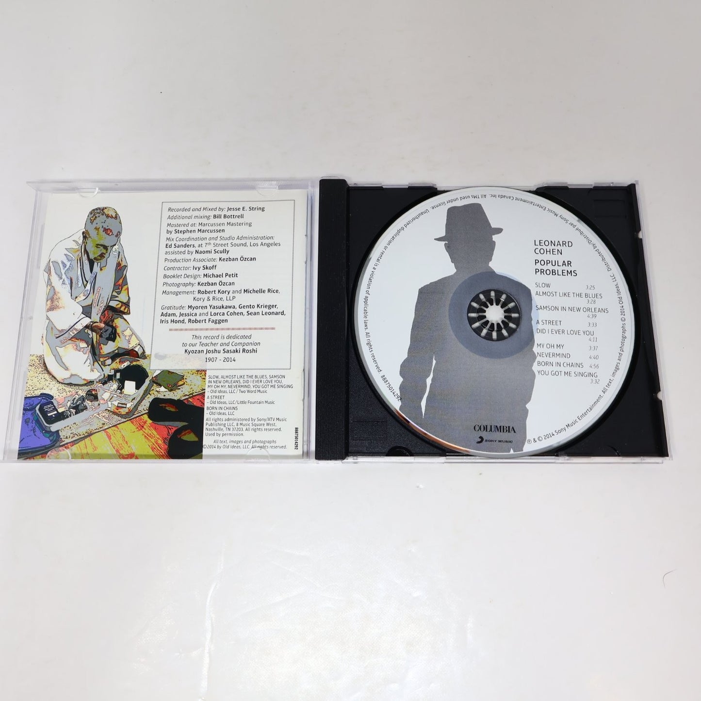 Leonard Cohen 4 CD Lot Old Ideas/Ten New Songs/Can't Forget/Popular Problems