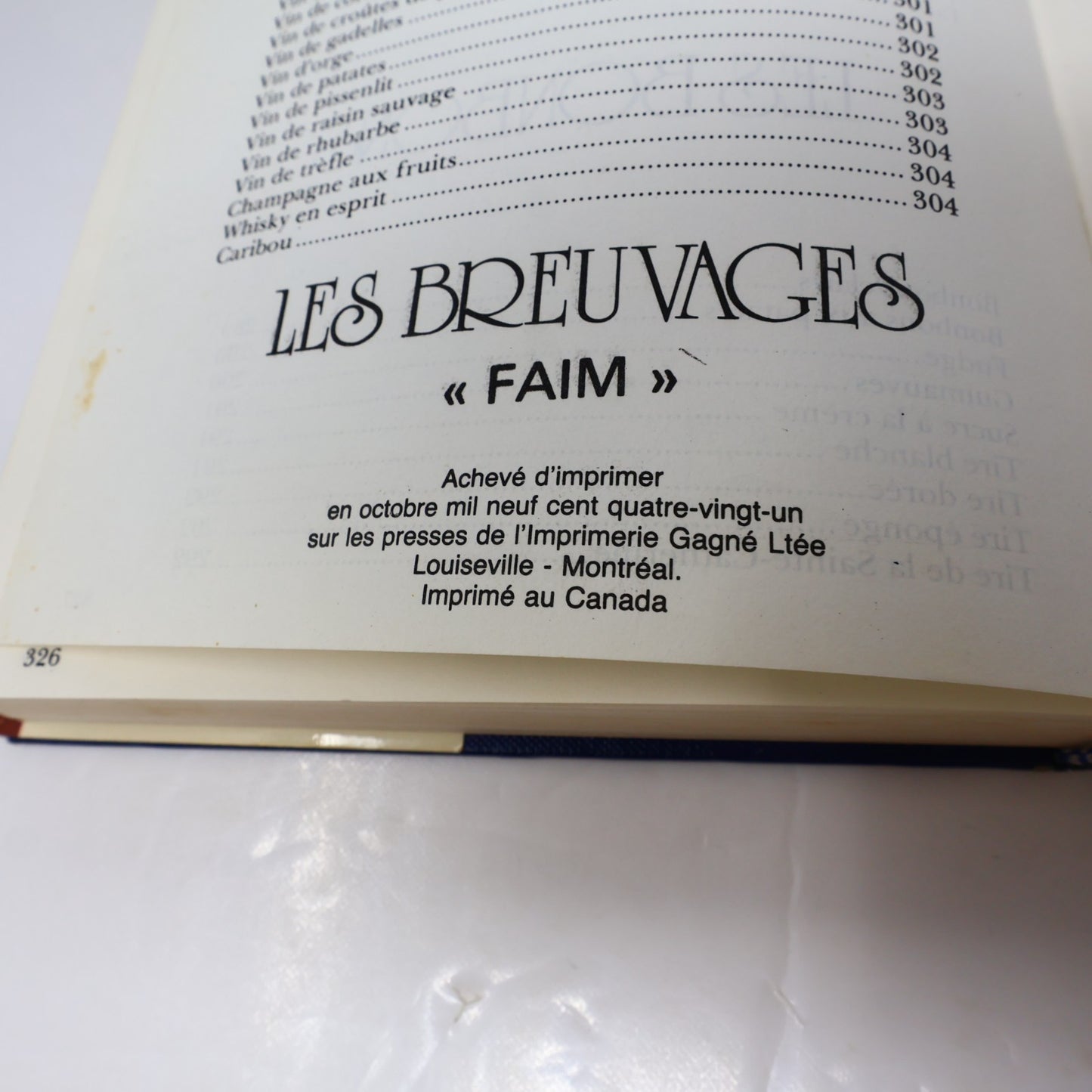 Le Guide de la Cuisine Traditionnelle Québécoise Lorraine Boisvenue 1981 HC BCE