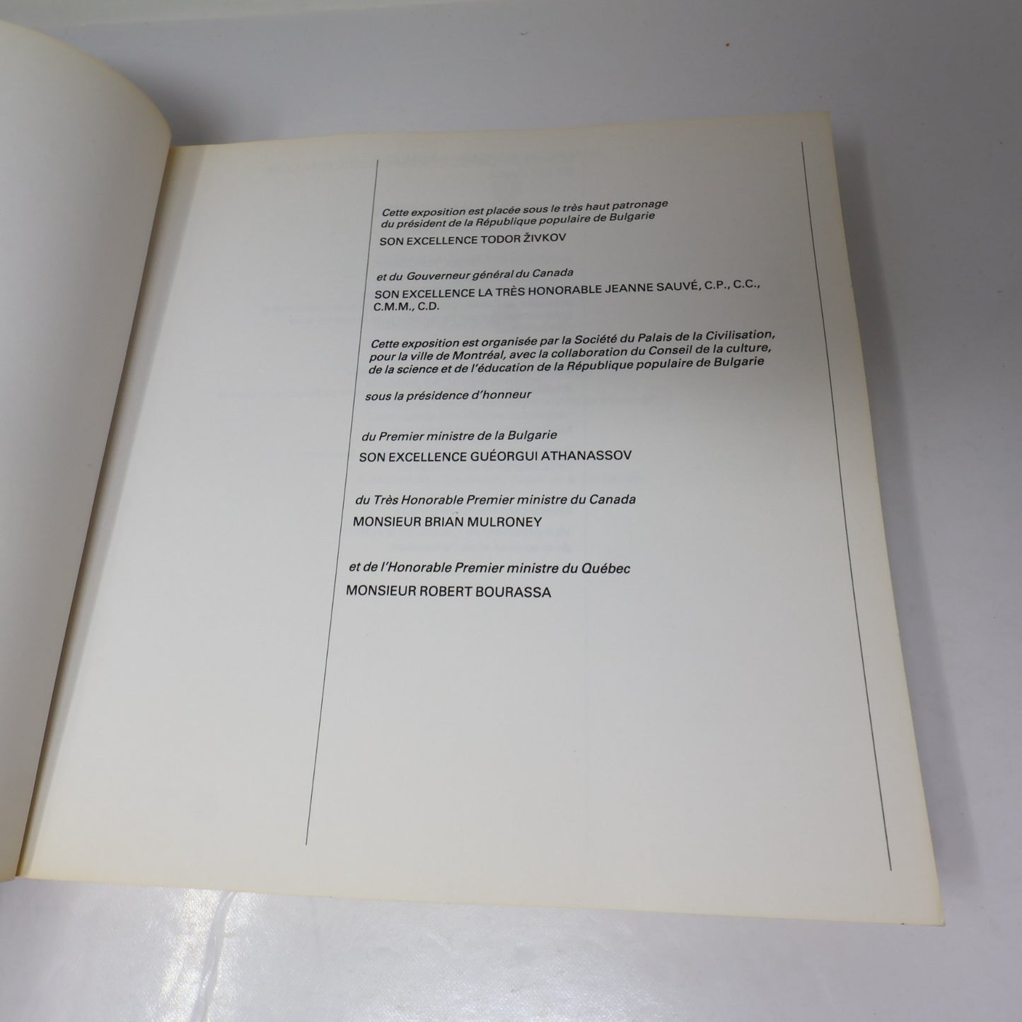 L'Or des Cavaliers Thraces Trésors de Bulgarie 1987 PB Exposition Catalogue Art