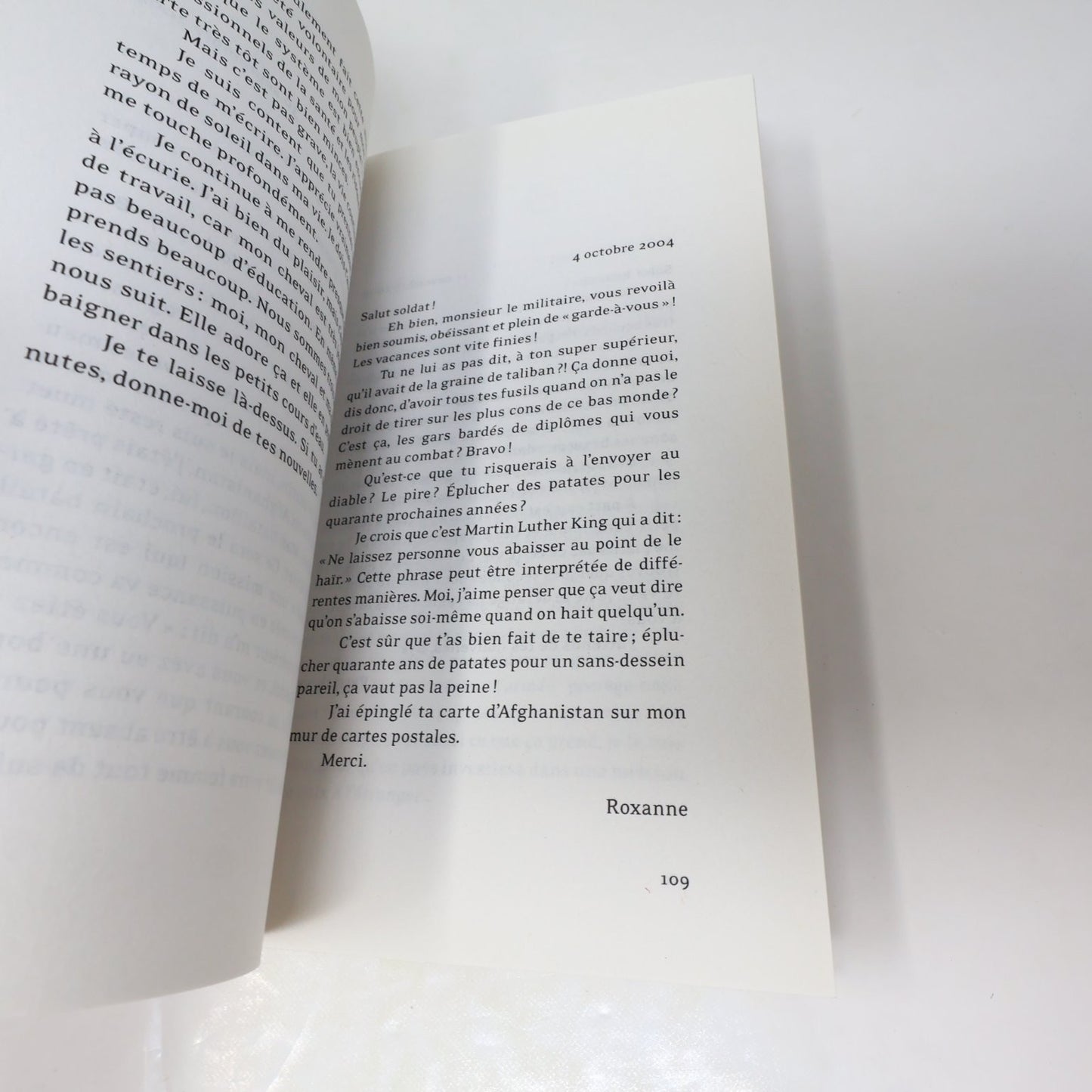 En Terrain Miné Roxanne Bouchard/Patrick Kègle Livre 2013 Correspondance VLB