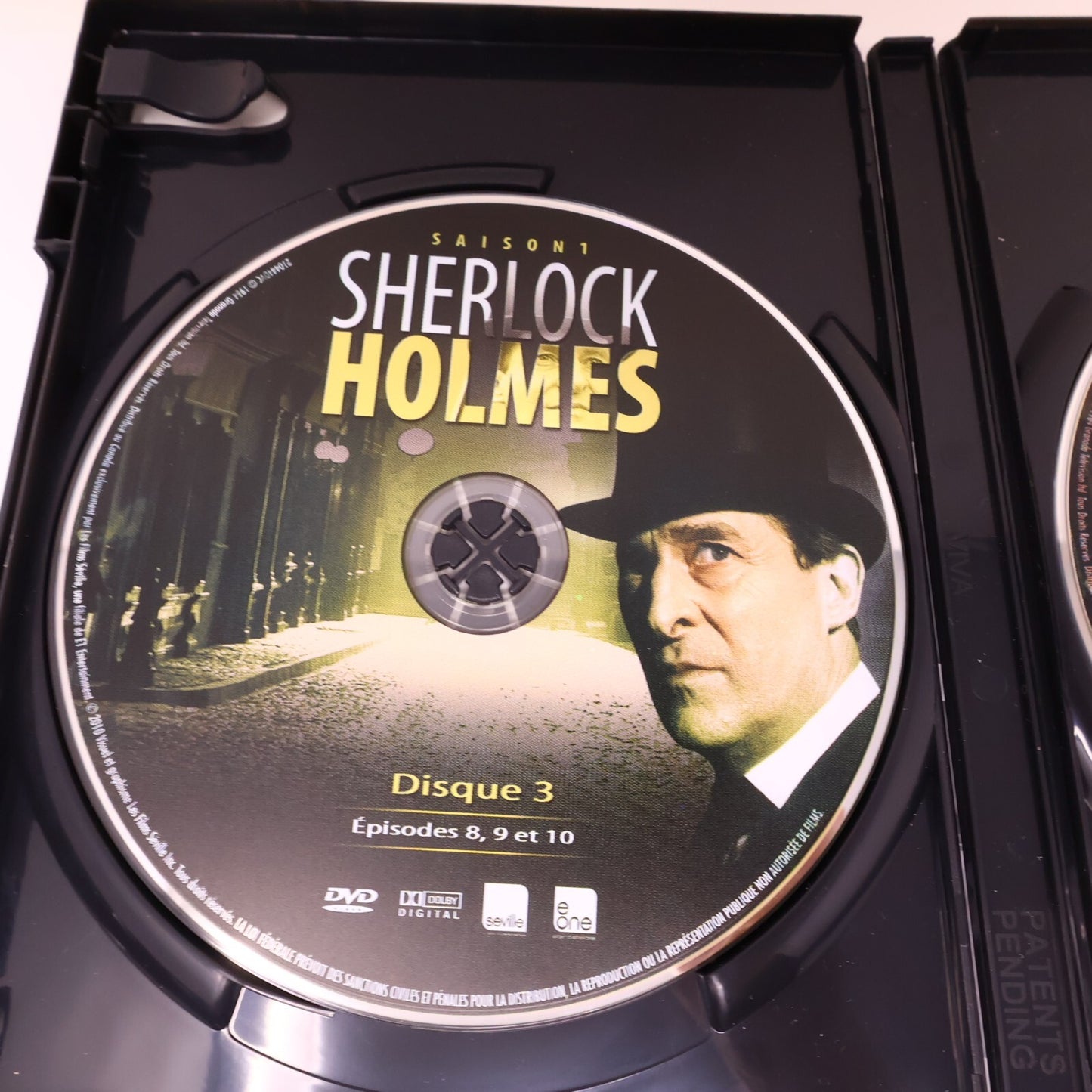 Sherlock Holmes Saison 1/Les Films Lot 2 DVD Français Jeremy Brett 4:3 Testés