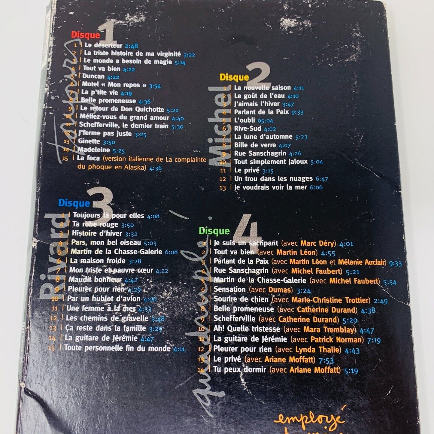 Bonsoir Mon Nom Est Toujours Michel Rivard et Voici Mon Album Quadruple CD Testé