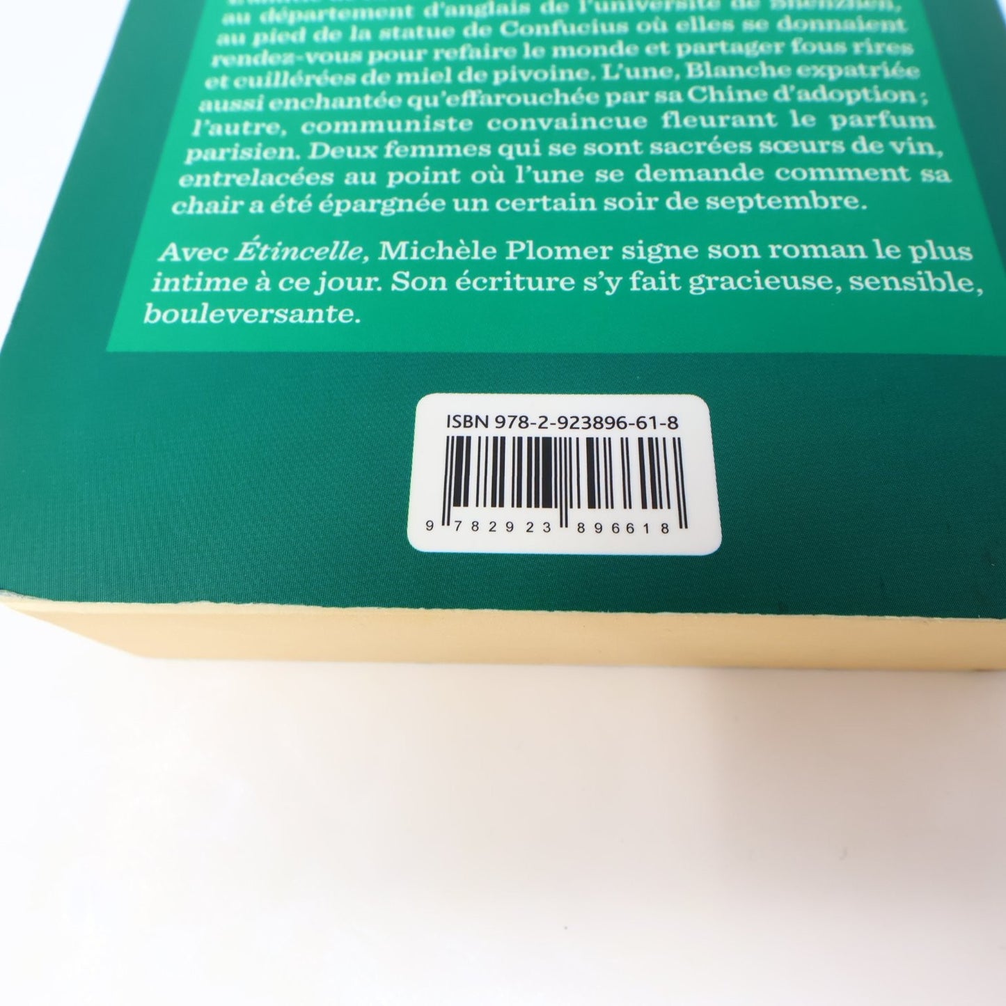 Étincelle Michèle Plomer 2016 Français Livre Edition Marchand de Feuilles