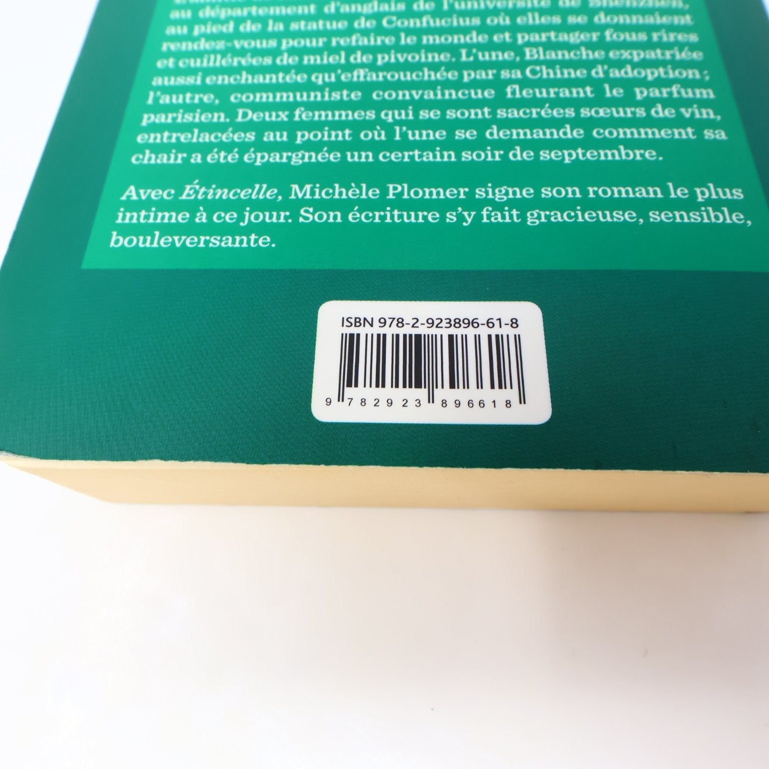 Étincelle Michèle Plomer 2016 Français Livre Edition Marchand de Feuilles