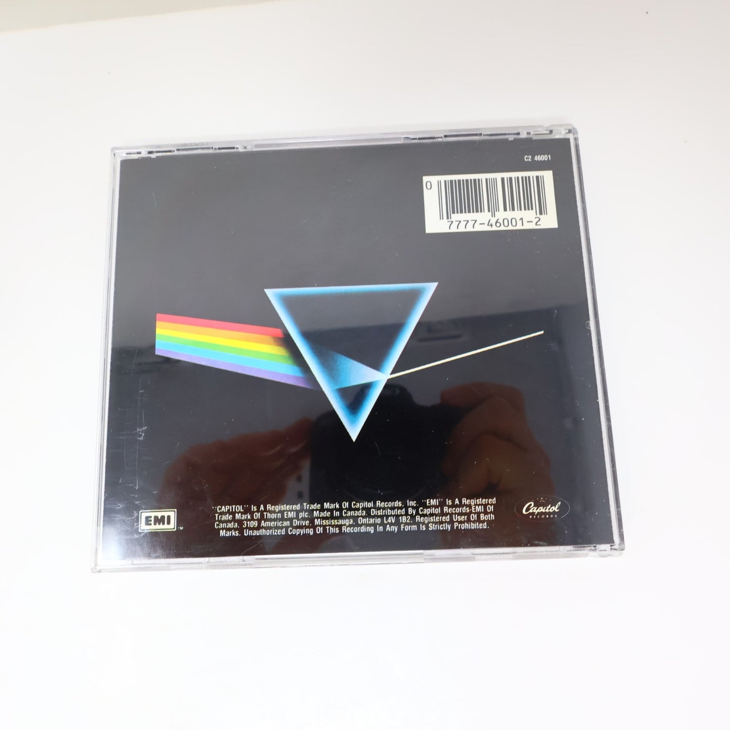 Dark Side of the Moon CD Pink Floyd Capitol 2007 Classic Rock C2 46001 2000s