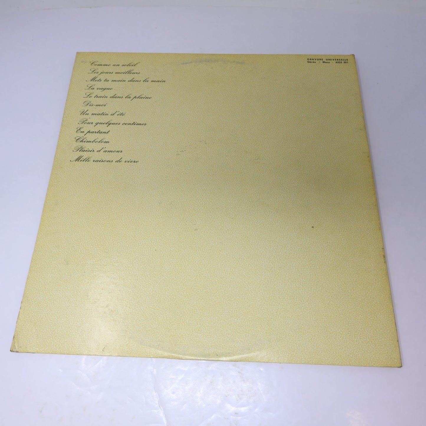 Nana Mouskouri Lot 6 Disques LP Record Une Voix Qui Vient Du Coeur/Tournesol
