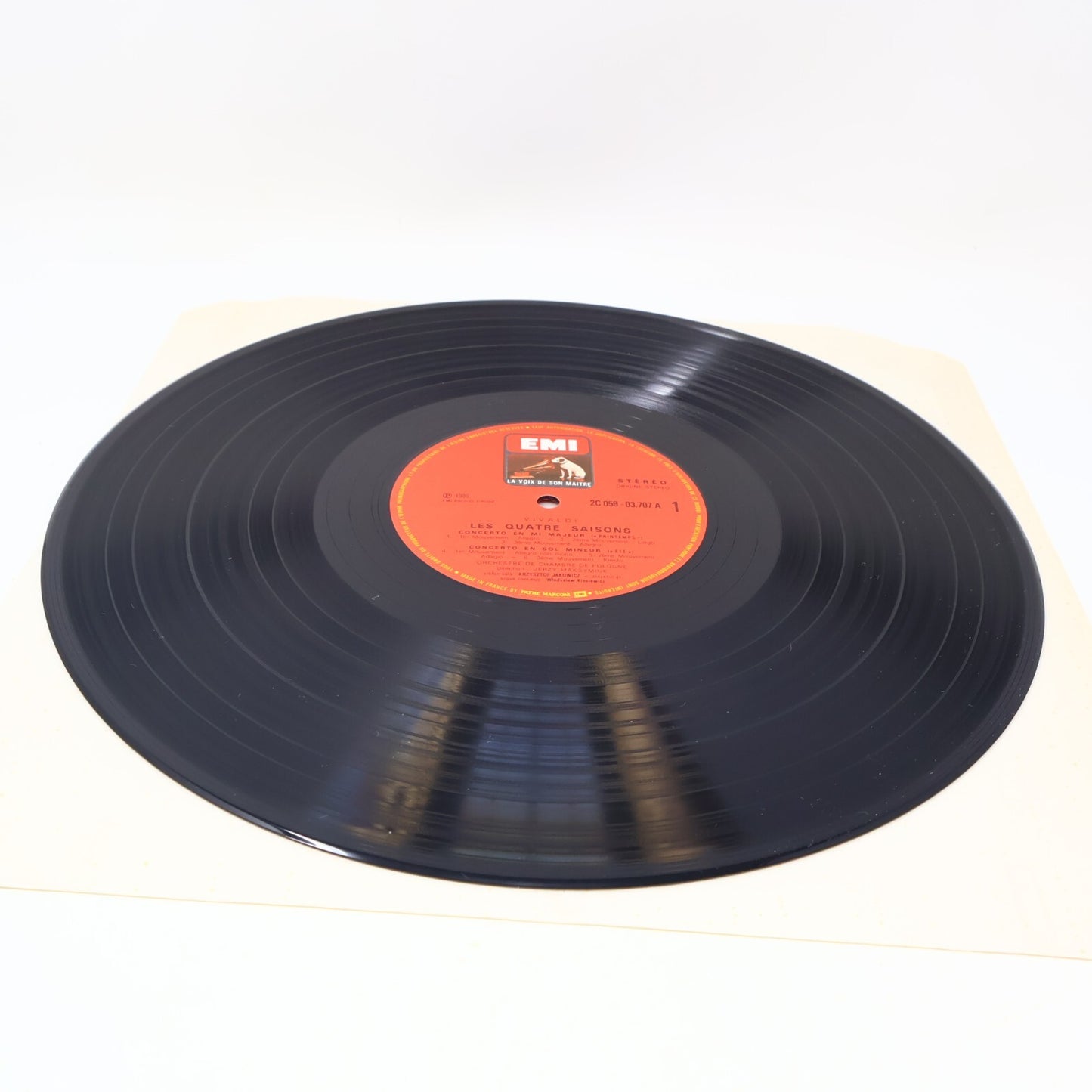 Jerzy Maksymiuk Vivaldi Les Quatre Saisons Orchestre Pologne Record C 059-03707