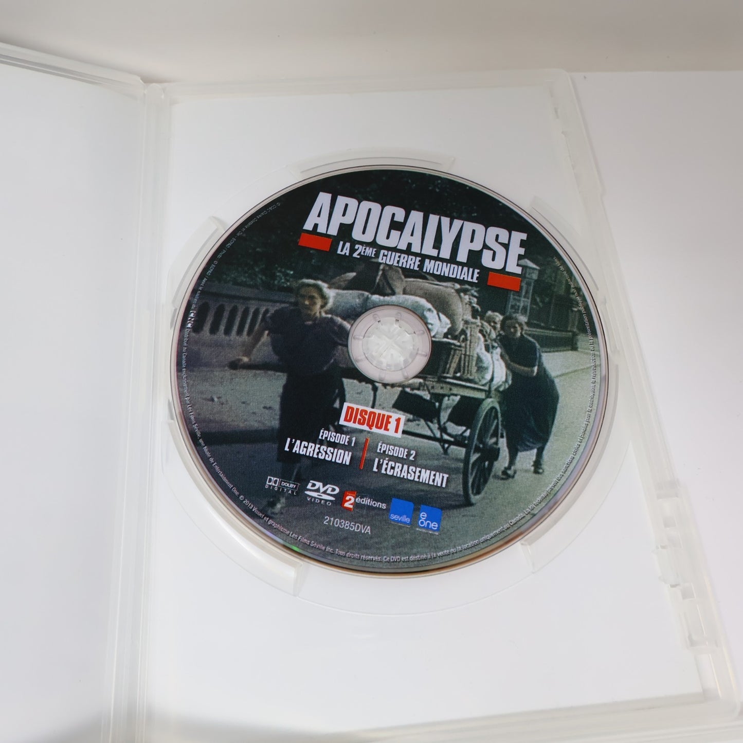 Apocalypse La 2ème Guerre Mondiale en Couleur WW2 DVD NTSC Clarke/Costelle Testé