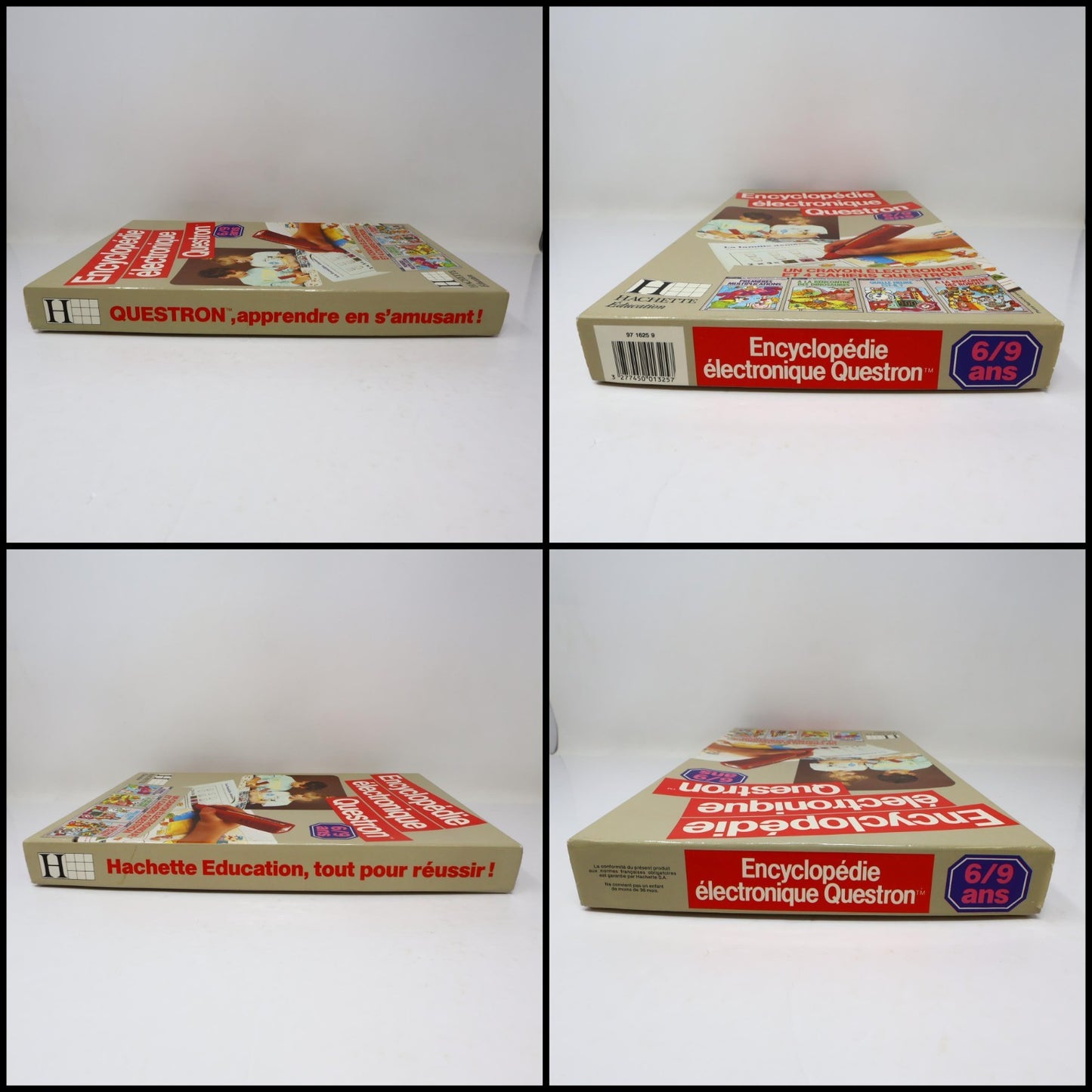 Encyclopédie Électronique Questron Hachette 6-9 ans 1986 Français/French Testé