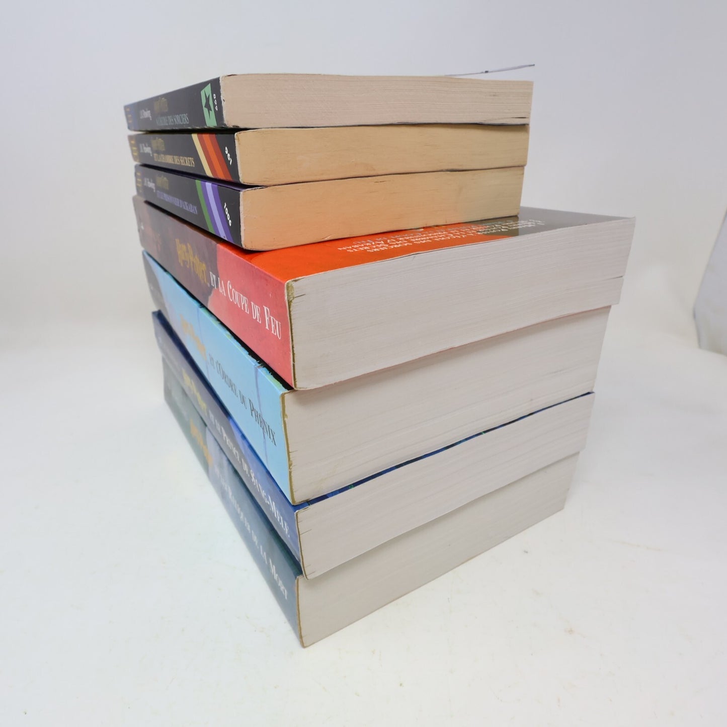 Harry Potter #1-7 Folio Junior Lot 7 Livres J. K. Rowling Gallimard Complète PB